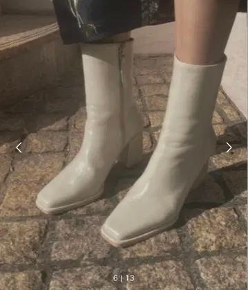 Ameri 심리스 리틀 스퀘어 부츠 M 사이즈