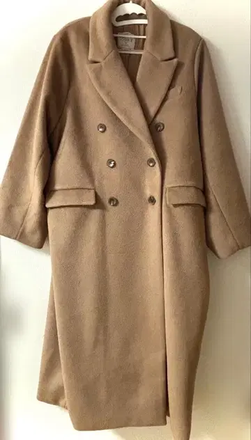 Darich 다리치 더블 롱 체스터 코트 CAM 카멜