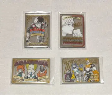 나의 히어로 아카데미아 원화전 펍 미러풍 아크릴 스티커