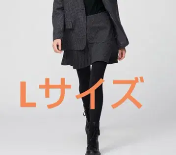 유니클로 유니클로c 플레어 스코트 그레이 l 미니 스커트