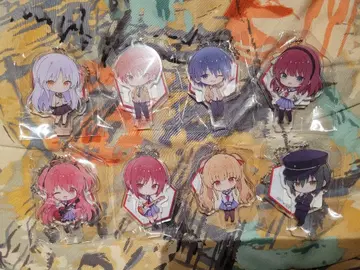 Angel Beats! 아크릴 키체인 8종 세트