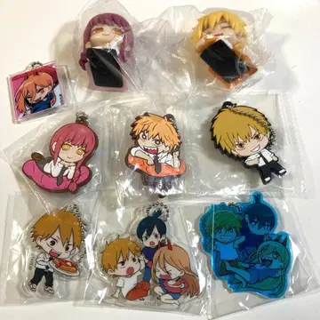 체인소 맨 아크릴 키링 러버 마스코트 오네무탄 가챠