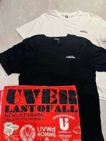 UVERworld 도쿄돔 EPIPHANY 팩 T셔츠 증정 포함