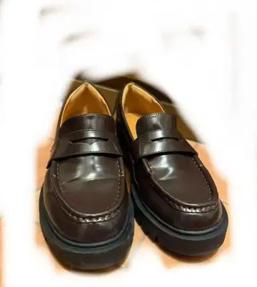 다크 브라운 로퍼 UNIQLO C 네이비 필터치 로퍼