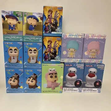 짱구는 못말려(크레용 신짱) 주토피아2 산리오 베이맥스 피규어 묶음 판매