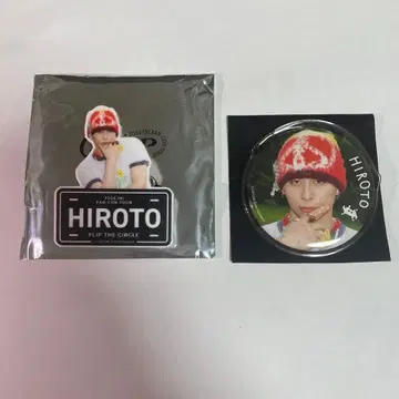 INI FLIP THE CIRCLE 니시 히로토 캔뱃지 명찰