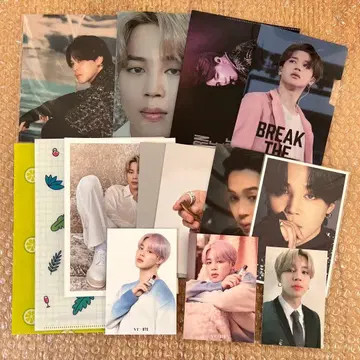 BTS 지민 트레이딩 카드 티켓 홀더 EXHIBITION PROOF