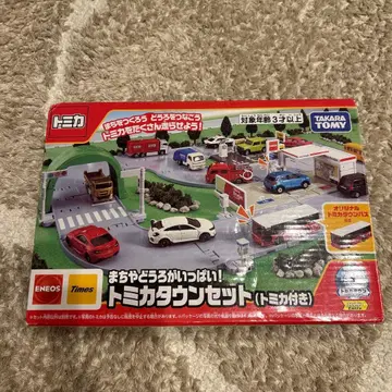 토미카 타운 세트 ENEOS & Times