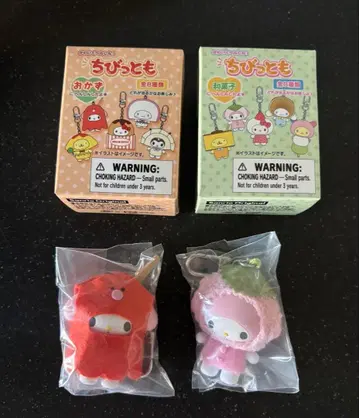 산리오 치비토모 마이멜로디 화과자 오카즈 세트