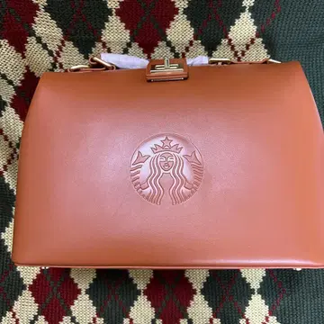 스타벅스 2way 가죽 카페 백