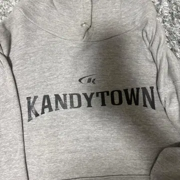 KANDYTOWN 그레이 후드티
