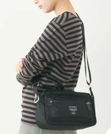 marimekko 로디 숄더백 블랙