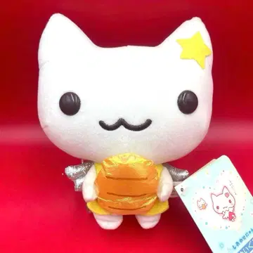 희귀 초레어 당시 물건 행복한 냥코 봉제 인형 산엑스 레트로