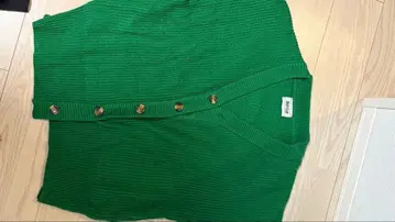 SNAP CLUB 그린 가디건 S