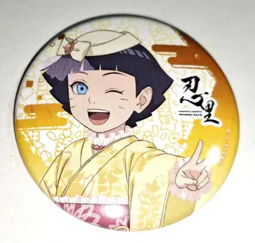 NARUTO 나루토 우즈마키 히마와리 캔뱃지 닌리 라멘 대작전