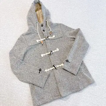 어반 컬렉션 더플 코트 XL 사이즈 그레이 두꺼운 원단