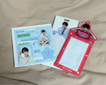 NcT WISH 트레이딩 카드 케이스 스티커