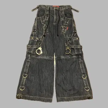 TRIPP NYC 블루 데님 와이드 팬츠 XXS