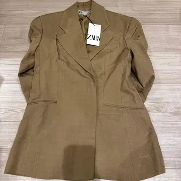ZARA 베이지 테일러드 자켓 S