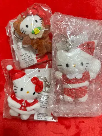 [ 익명 배송 ] 키티 토이 키링 산타 루돌프 다니엘