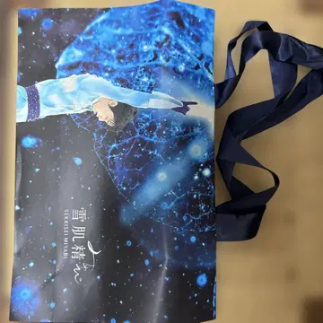 기간 한정 판매 하뉴 유즈루 선수 모델 설기정 미야비 혜택 쇼핑백