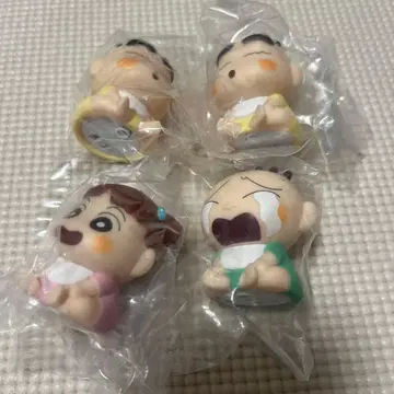 짱구는 못말려(크레용 신짱) 피규어 4체 세트