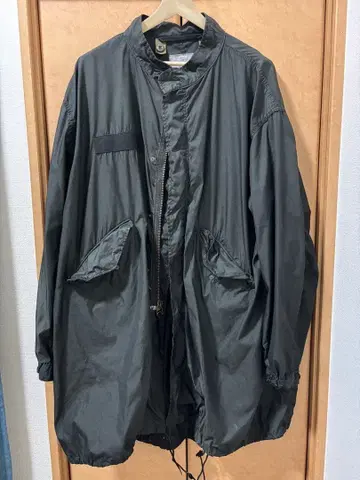 M65 블랙 염색 XL 모즈 코트