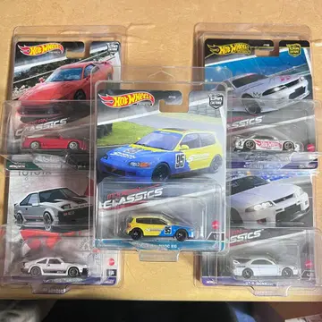 핫휠 미니카 5 세트 + 프로텍터 케이스 포함