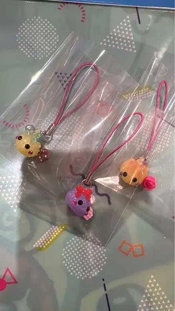 홋페짱 키링 마스코트 스트랩 산보석