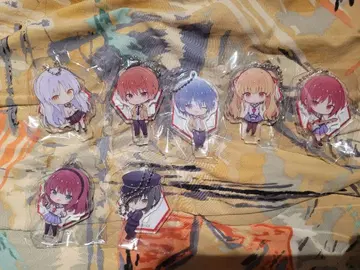 Angel Beats! 아크릴 키체인 7종 세트
