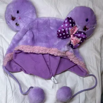 디즈니 팬캡 보라색