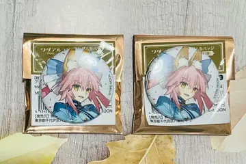 와다 아루코전 타마모노마에 캔뱃지 세트