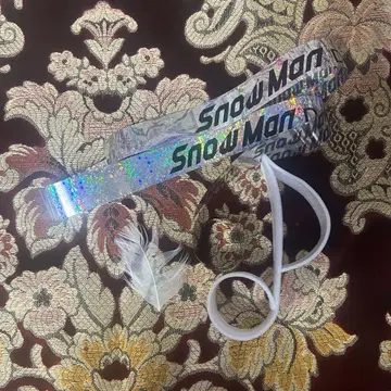 Snow Man 돔 투어 2025-2026 ON 낙하물 은테 음표 깃털