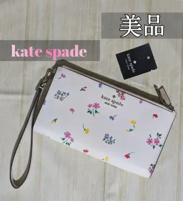 새상품급 kate spade new york 꽃무늬 파우치 박스 없음