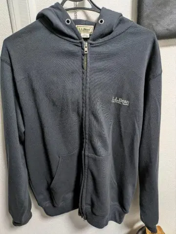 L.L.Bean 다크 그레이 풀 집업 후드티