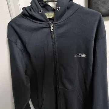 L.L.Bean 다크 그레이 풀 집업 후드티