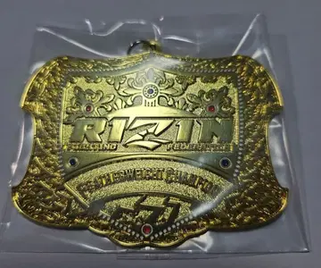 제일복권 RIZIN D상 챔피온 벨트 메탈 참 페더급