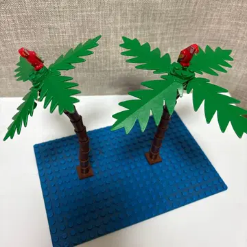 레고 올드 레고 야자수 앵무새