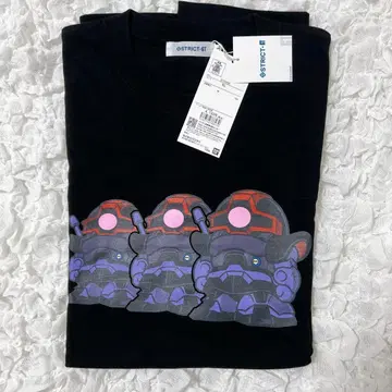 건담 T셔츠 MS SD 셔츠 돔 블랙 삼연성 STRICT-G