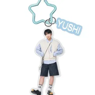 유우시 아크릴 키링 our wish