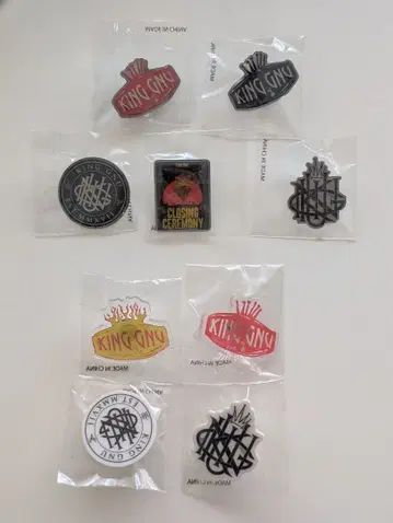 King Gnu 가챠 세트