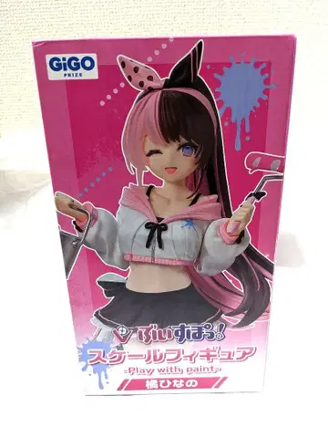 부이쓰포! 타치바나 히나노 스케일 피규어 Play with paint