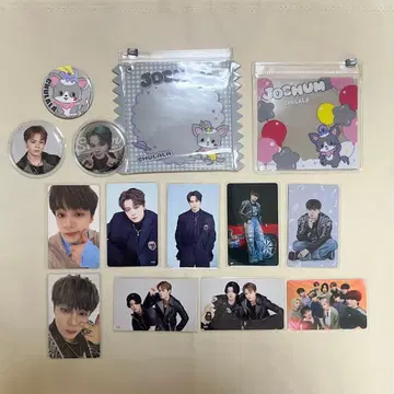 츠루보 시온 트레이딩 카드 캔뱃지 파우치 세트