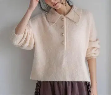 폴로 니트 풀오버 LS 로리즈팜 미사용 새상품 이번 시즌 신상