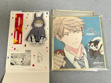 기븐 명장면 아크릴 스탠드 기븐전 입장 특전 색지 유키 요시다 유키