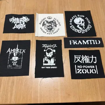 천 패치/하드코어/크러스트/펑크 9