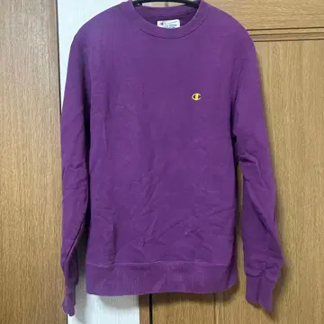 Champion 퍼플 크루넥 트레이닝복 M