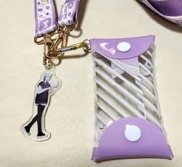 우타노프리스사마 아크릴 스탠드 포함 스트랩 퍼플