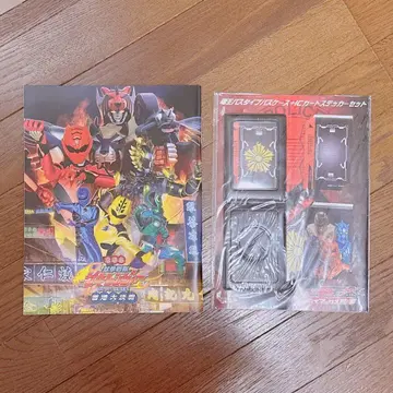 [ 익명 배송 ] 영화 가면라이더 덴오 패스 케이스 팜플렛