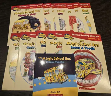 The Magic School Bus phonics fun set